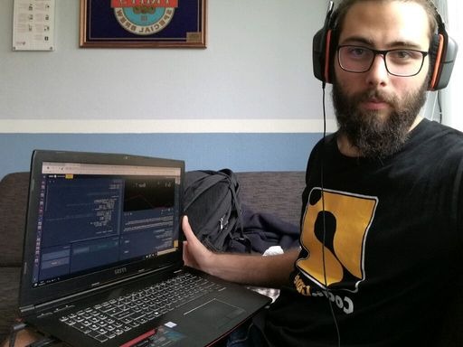 Former CodinGame tech intern Dimitri