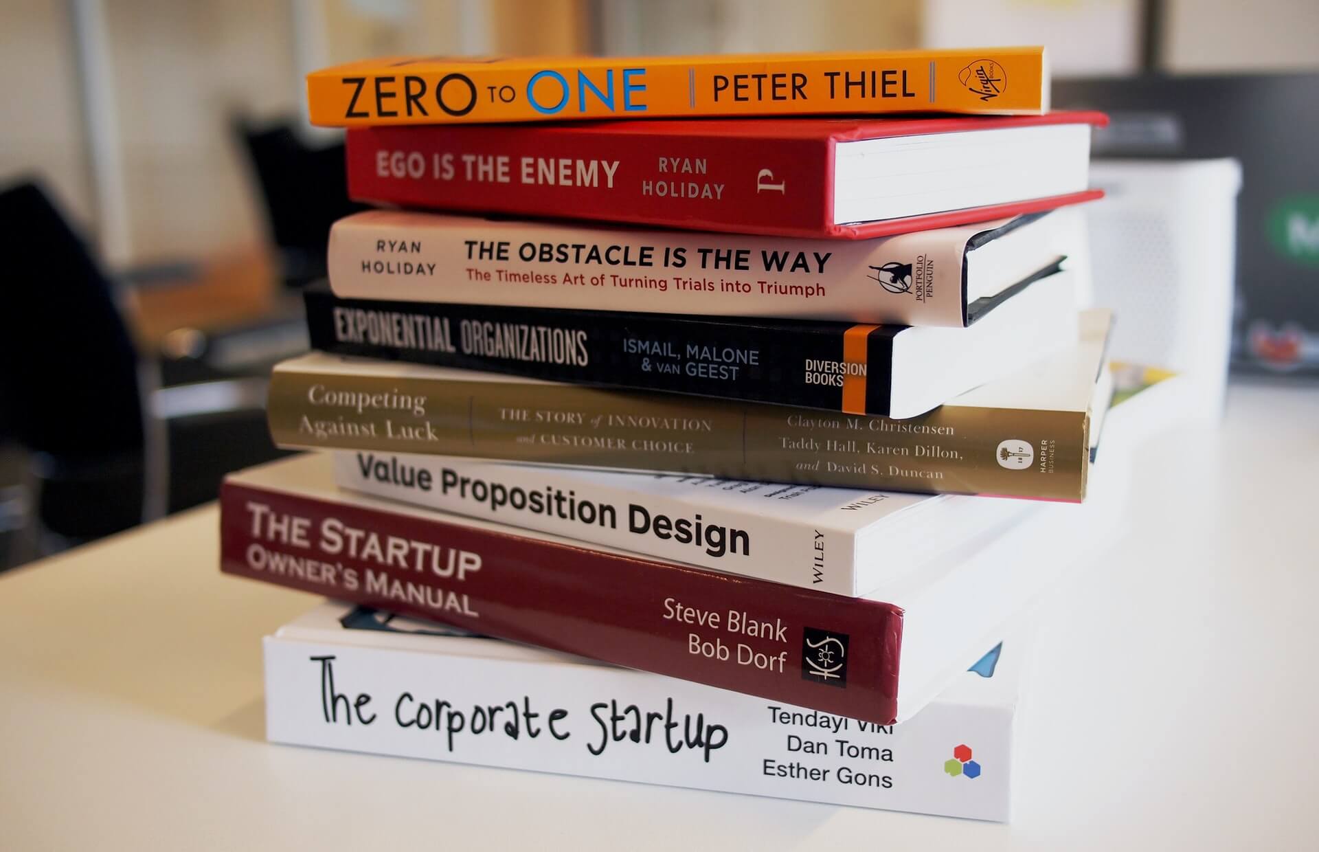 Startup books for entrepreneurs